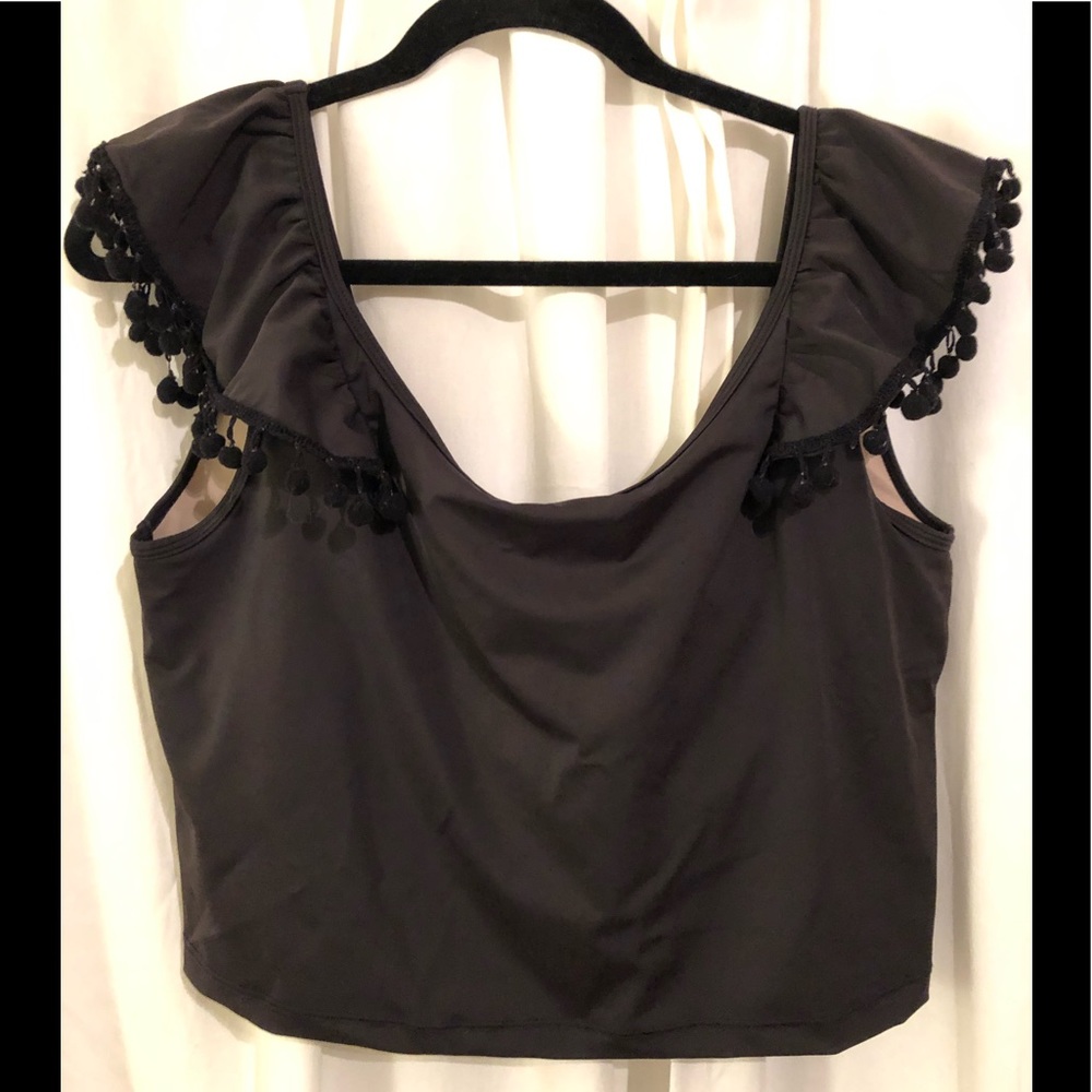Kortni Jeane off the shoulder Bikini Top